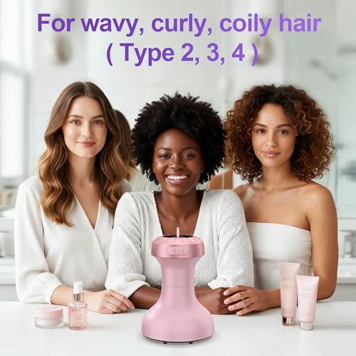 Pink 2-in-1 Diffon Dryer for Curls — photo 3