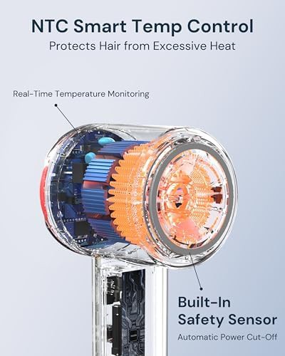 Thermo control brushless blow dryer — photo 5